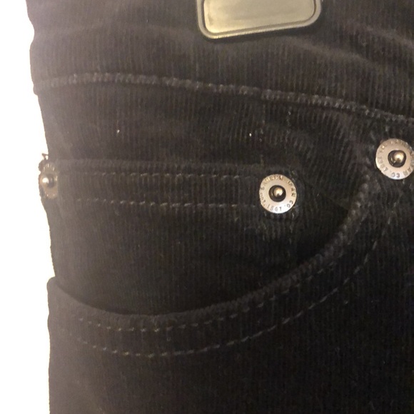 Ralph Lauren black corduroy pants. - Picture 3 of 4
